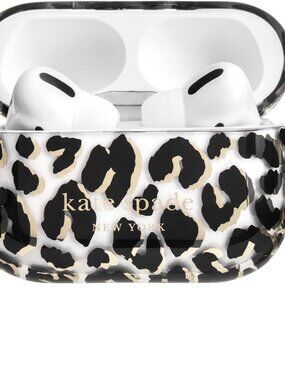 kate spade City Leopard Airpods Pro case